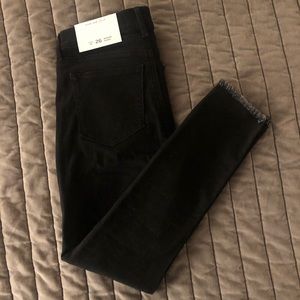 LOFT Modern Skinny Black Jeans NWT
